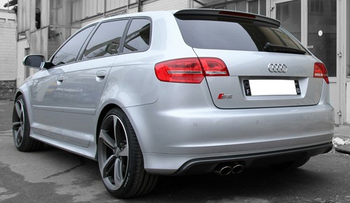 AUDI A3 8P SPORTBACK S3 LOOK REAR BUMPER SPOILER / VALANCE / DIFFUSER (2005-08) - Afbeelding 3 van 11