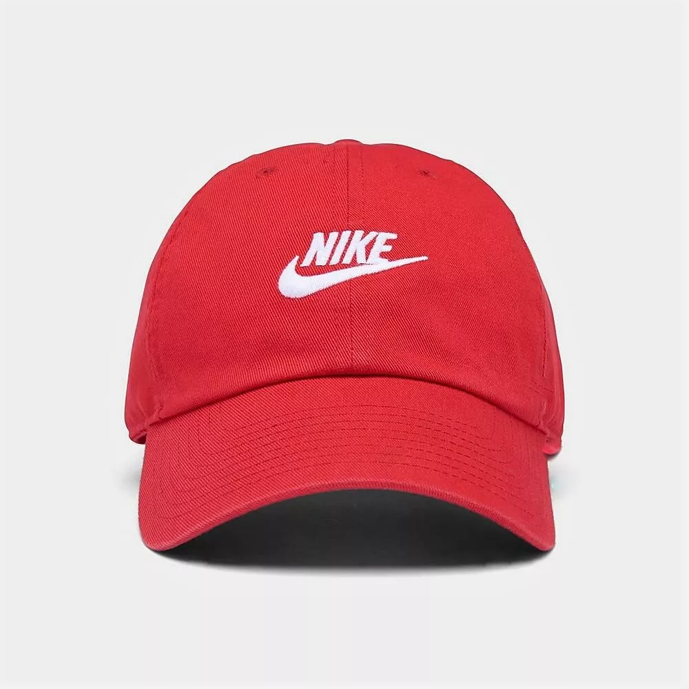 Nike Men's Sportswear Heritage86 Futura Washed Hat University Red