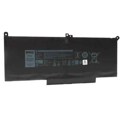 NEW GENUINE OEM Dell Latitude 7480 /7490 60Wh 7.6V 7XC87  Battery - F3YGT