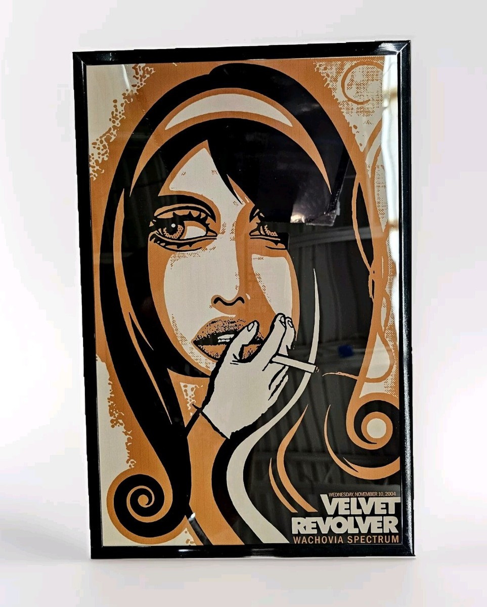 Velvet Revolver 2004 Wachovia Concert Poster 11 X 17 Framed | eBay