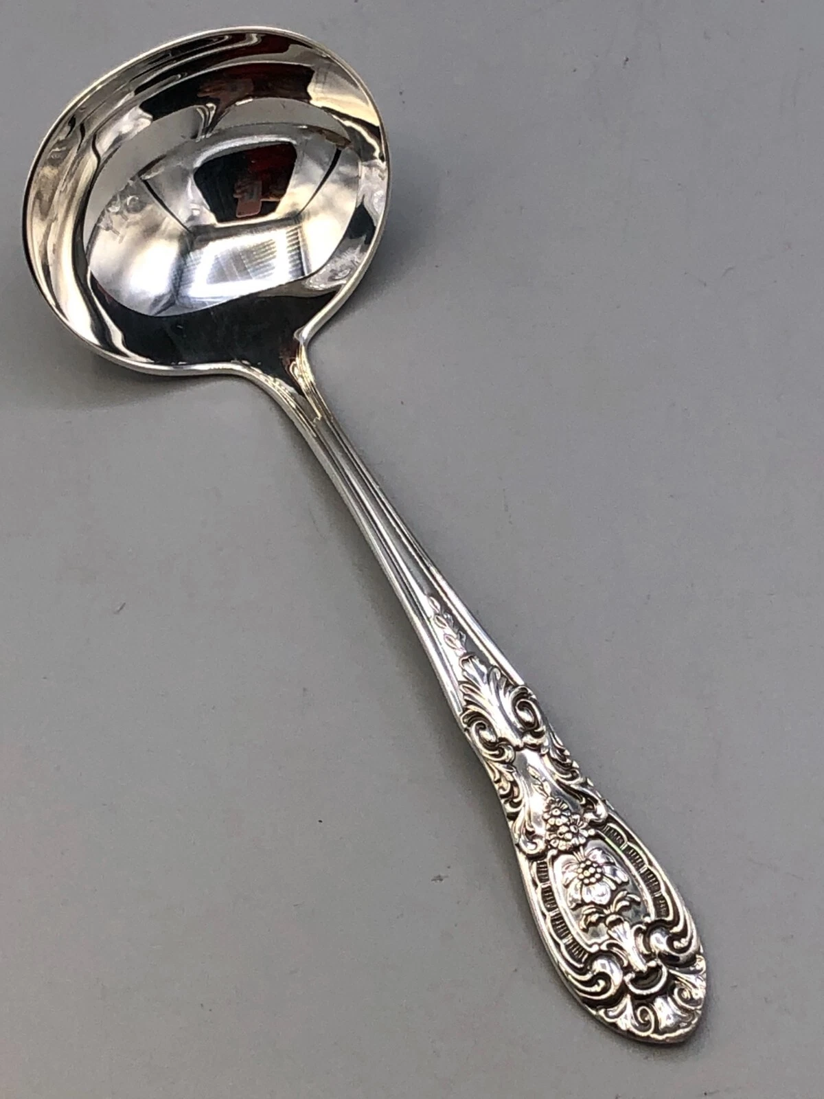 Southern Grandeur by Easterling Sterling Silver Cream or Sauce Ladle 5.25"