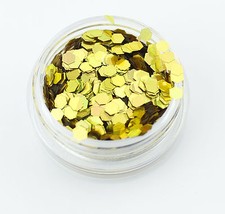 Chunky Hexagon Mylar Ice Flakes Nail Art Glitter Festival Dance Party