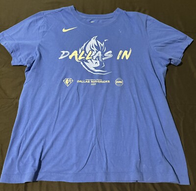 Dallas Mavericks Nike 2022 NBA Playoffs Shirt NBA 75th