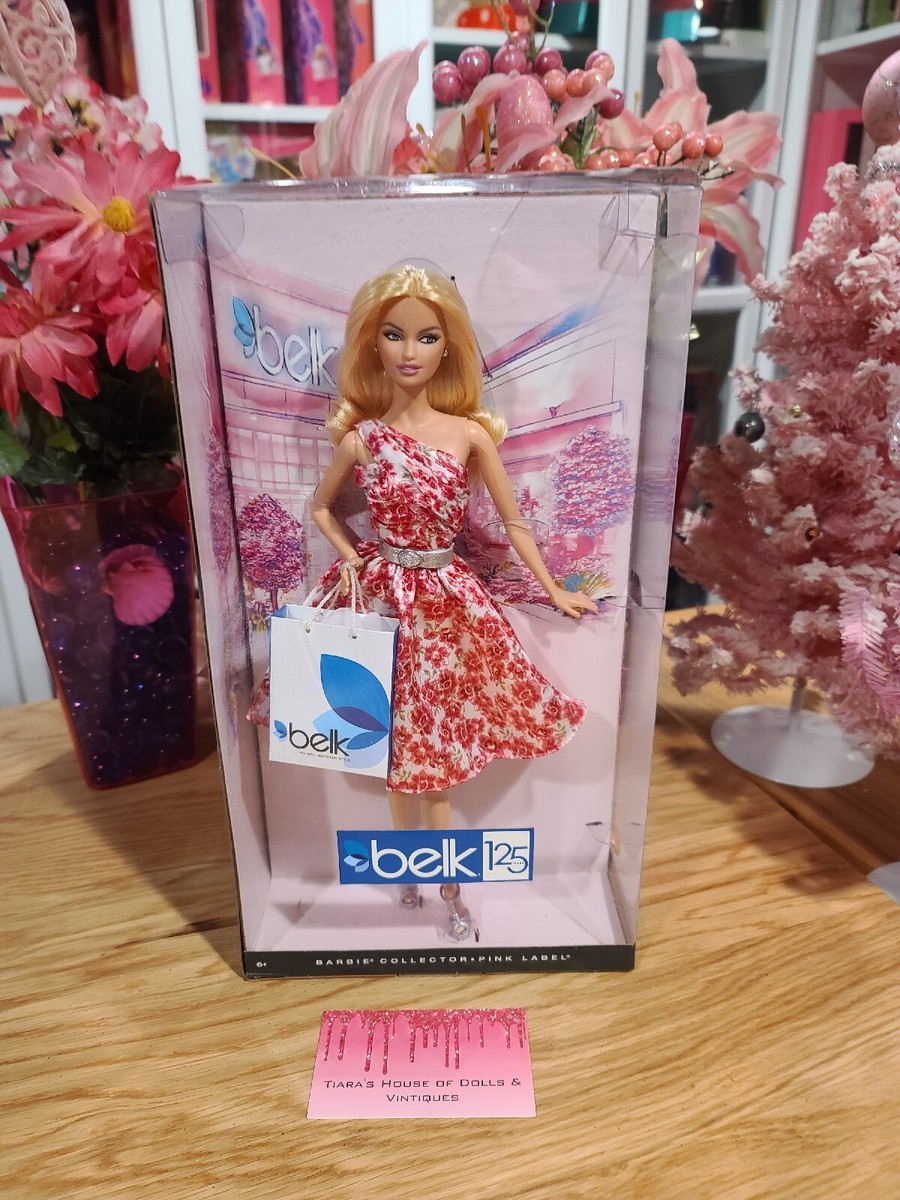 NEW! 2012 BARBIE BELK 125 YEARS PINK LABEL COLLECTION DOLL! | eBay
