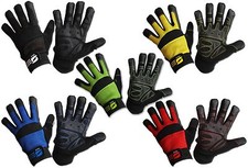 Mechanics Work Gloves Grip Washable Safety Protection Air Mesh Gardening DIY