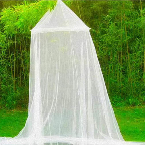 Mosquito Net round Lace Curtain Dome Bed Canopy Netting for Single to King Size