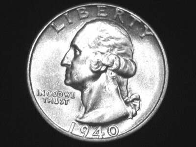 1940-S Washington Quarter --- Choice Uncirculated
