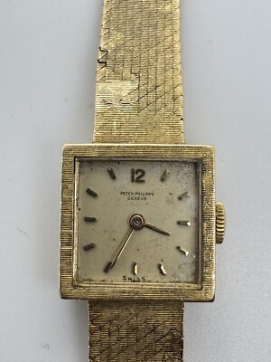 Authentic 18 Kt Yellow Solid Gold PATEK PHILIPPE Vintage 1940's Rare Masterpiece