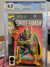 Web Of Spider-Man #25 CGC 6.5 Stalker Appearance Copper Age Marvel Comics 1987