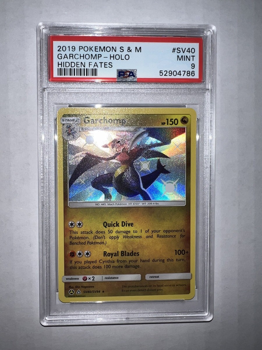 shiny garchomp pokemon card Pokemon TCG - Garchomp V Astral Radiance Full Art Holo Card 117/189 main image 0
