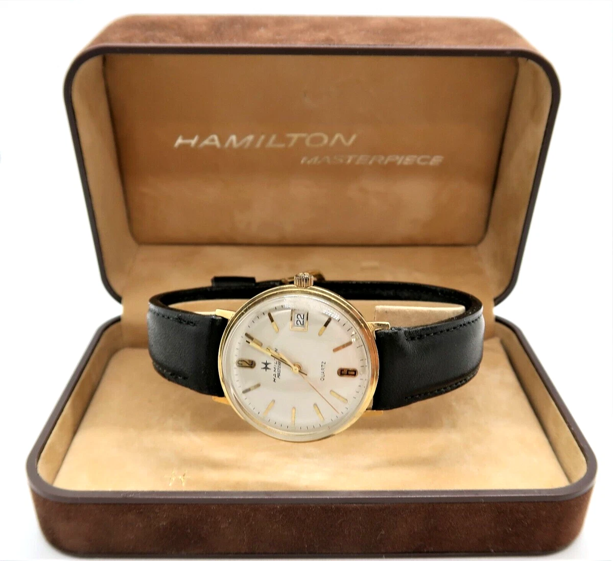 Hamilton masterpiece hotsell gold watch