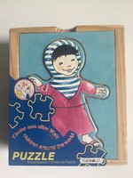 Kinder Holzpuzzle Holzspielzeug Steckpuzzle Kinderspiel Beleduc Ab 3 Jahren