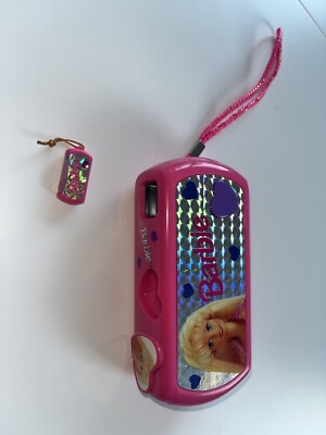 ''BARBIE''GLITTER STAR''KULT-CAMERA''MATTEL 1995 FÜR 110er FILM+ BARBIE MINI CAM