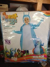 Netflix Beat Bugs Walter Toddler Child Deluxe Costume Size 2T/3T Brand New