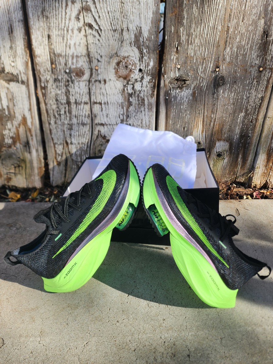 Nike アルファフライ　ブラック/グリーン　29cm Amazon | [ナイキ] エア ズーム アルファフライ ネクスト% AIR