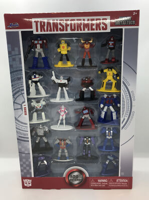 Jada Toys Jazz Transformers 1.65 in Action Figure Nano Metalfigs Factory Sealed