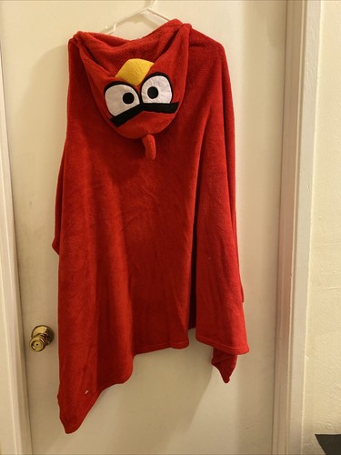 ANGRY BIRDS RED HOODED BLANKET Towels - Picture 6 of 6