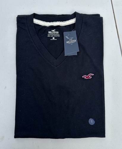 NWT Hollister Classic V & Crew Neck T Tee Shirt By Abercrombie - Discontinued - Picture 5 of 9