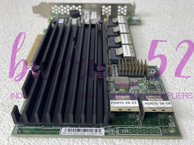 LSI MegaRAID MR SAS 9280-24i4e RAID Controller Card - 24 Internal