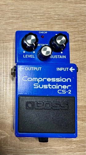 Boss CS-2 Compression Sustainer Pedal – Vintage MIJ Classic! No Power Supply