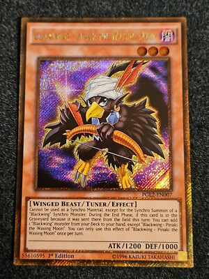 Blackwing - Pinaki the Waxing Moon - PGL2-EN007 - Gold Secret Rare - 1st NM