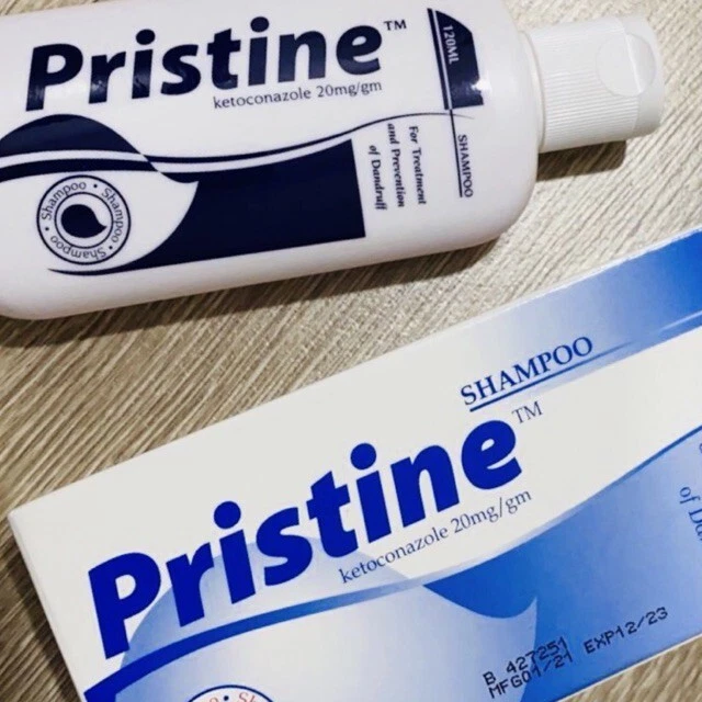 Pristine Hair Shampoo 120ml Dandruff Treatment eBay