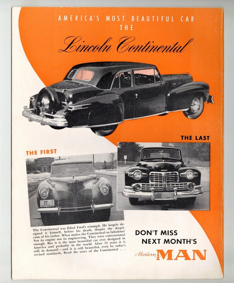 Modern Man 1953 Kathleen Hughes, June McCall 52pgs High Grade 9.2 Pinup Magazine - Image 2 of 2