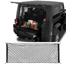 For Subaru Forester Base Rear Truck Bed Cargo Net Elastic Storage Mesh & Hook