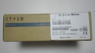 NEW FUJI AC SERVO MOTOR GYS101D5-HB2-B GYS101D5HB2B