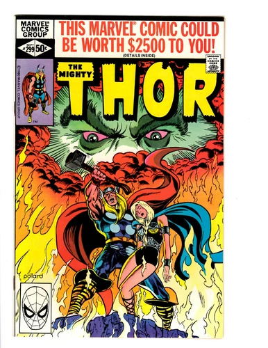 THE MIGHTY THOR - #299 - SEPTEMBER 1980 - NM - HIGH GRADE - VINTAGE MARVEL COMIC