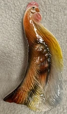 Rooster Spoon Rest Dish Ceramic Bresolin Farmhouse Country Kitchen Made in Italy