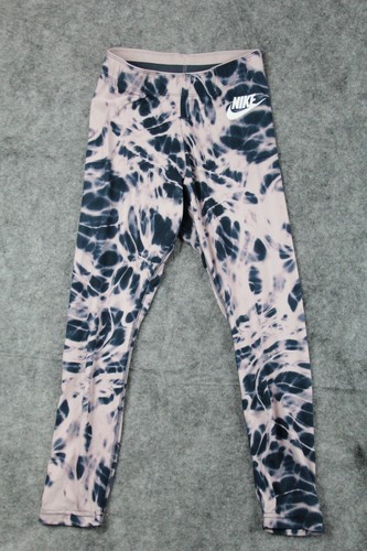 Nike Blue Tag Bleach Tie Dye Workout 