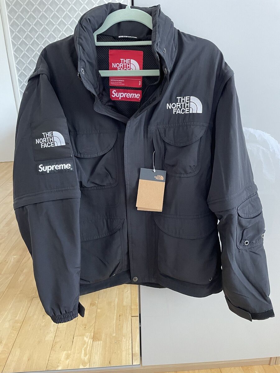 supreme north face trekking convertible jacket Size S