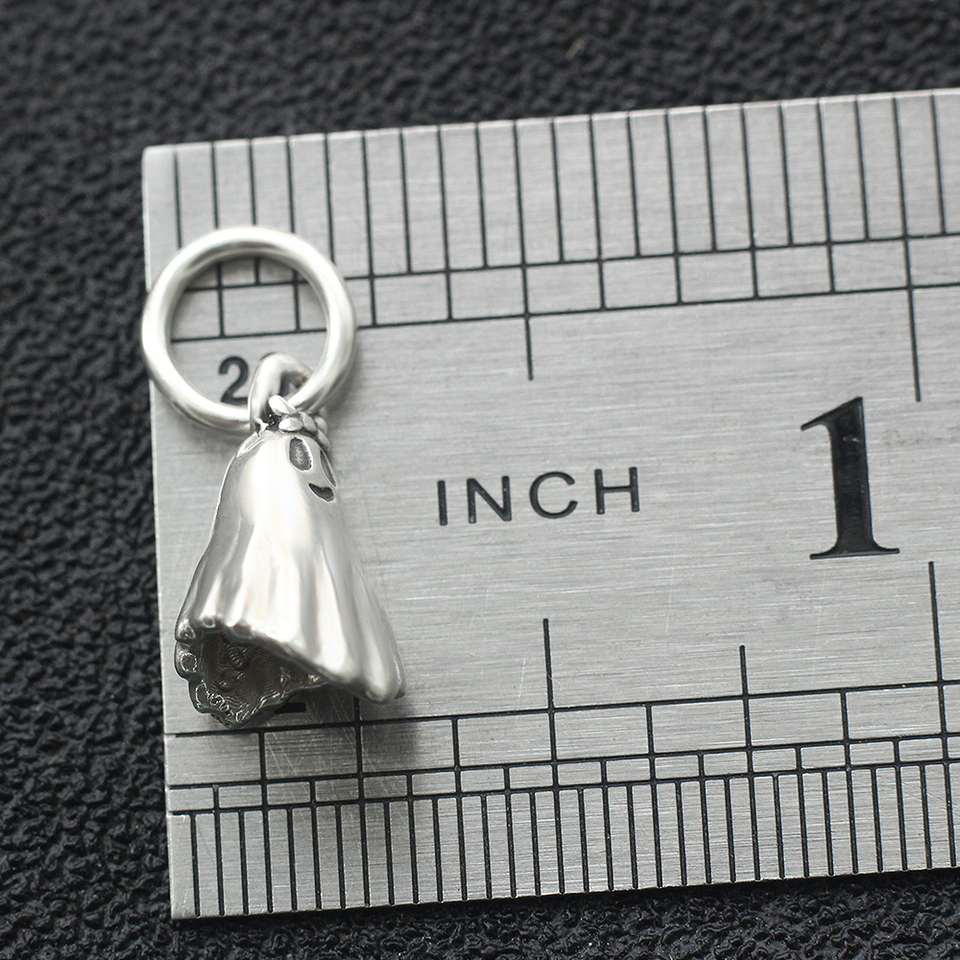 Witches Hat Charm .925 Sterling Silver Antiqued Click On Amore La Vita