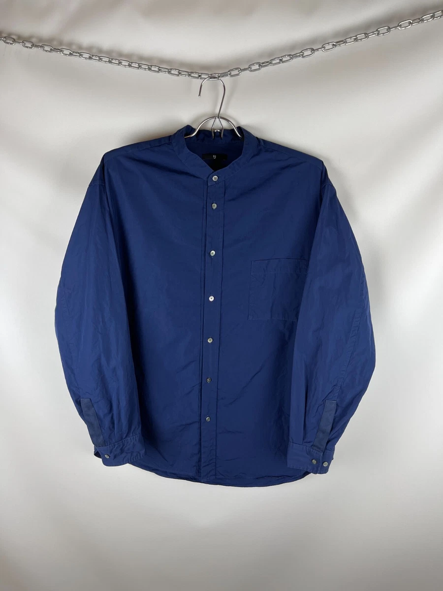 uniqlo band collar shirt