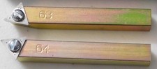 Positive Rake Bit Holder Set For Fmc 601 Brake Lathe 433763 433764 90494 90495