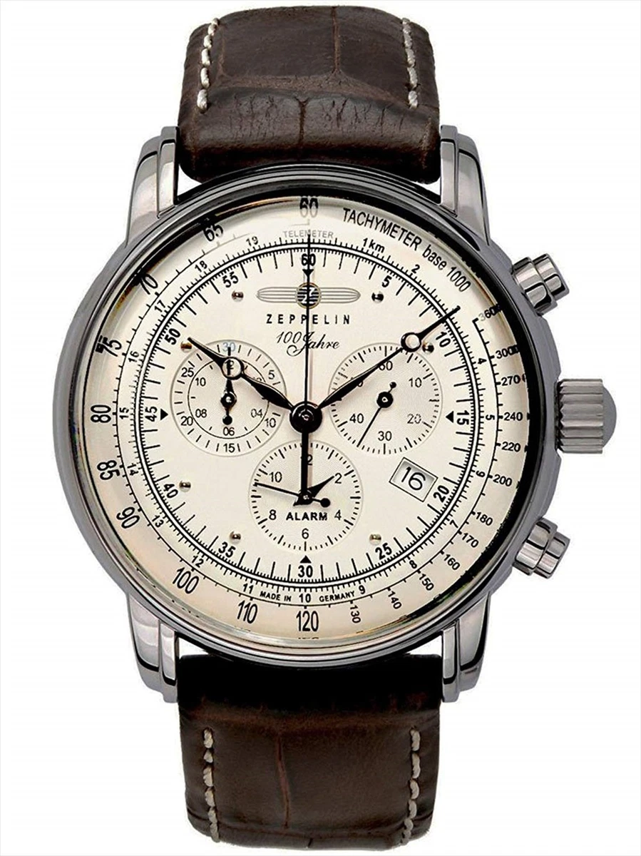 ZEPPELIN 100th anniversary commemoration model Chronograph quartz