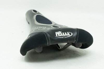 SELLE ITALIA FLITE TITANIUM BLACK VINTAGE SADDLE SEAT ROAD RACING
