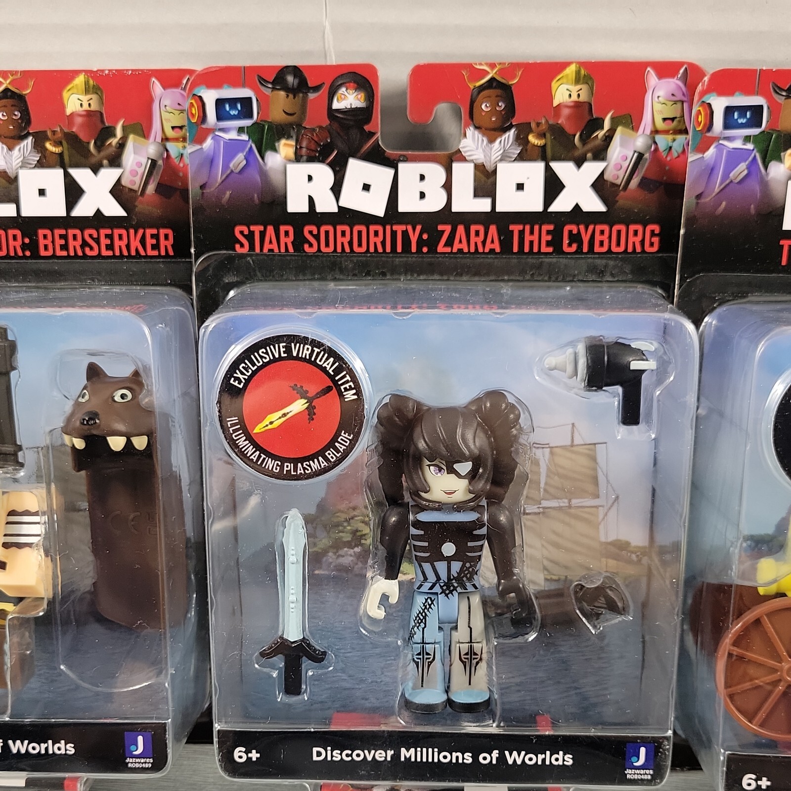 Toy Partner - Roblox Playset Multipack Figuras x 4 Churrasco no