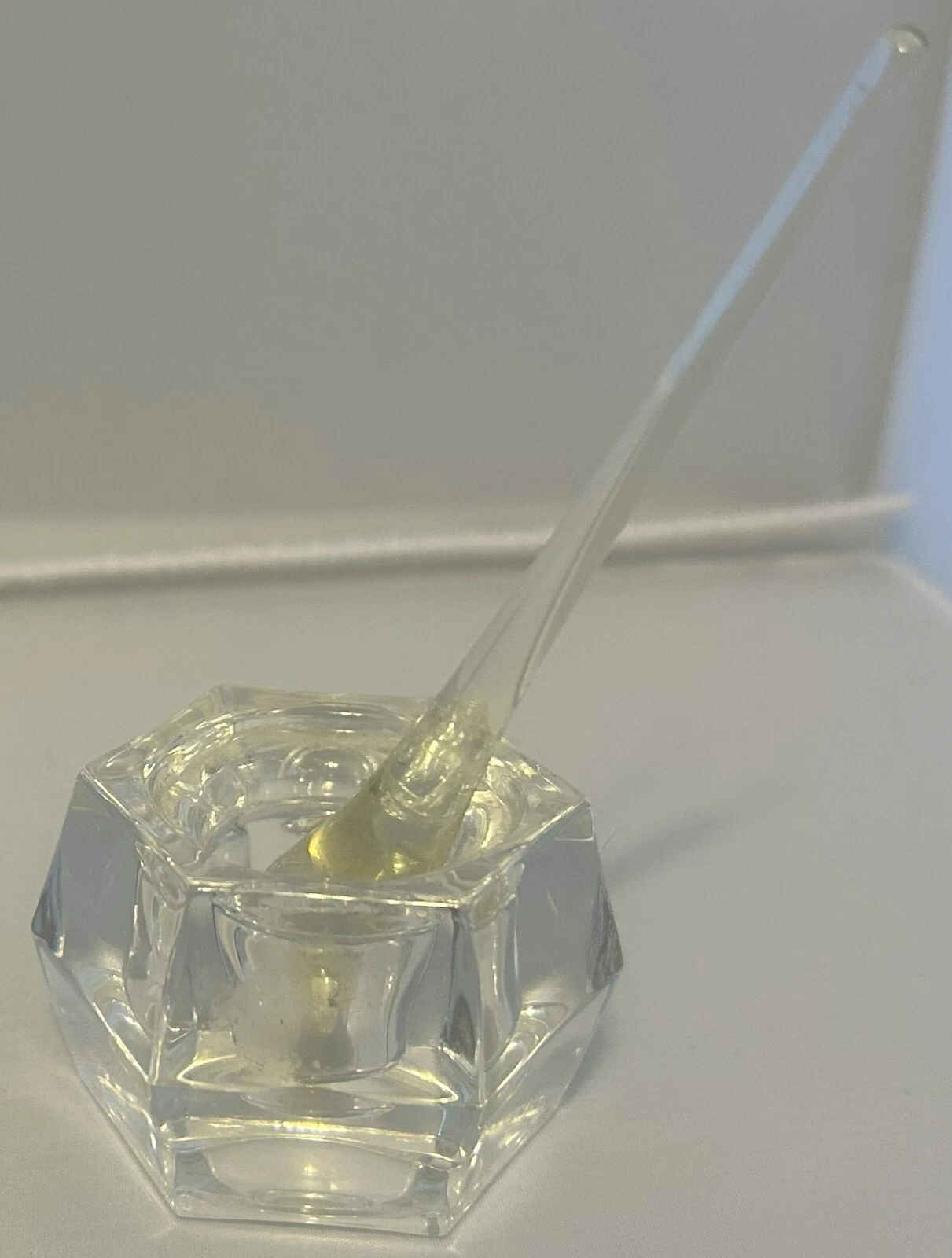 ANTIQUE Glass Mortar & Pestle