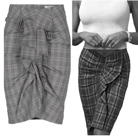 Isabel Marant Check Regular Size Skirts for Women