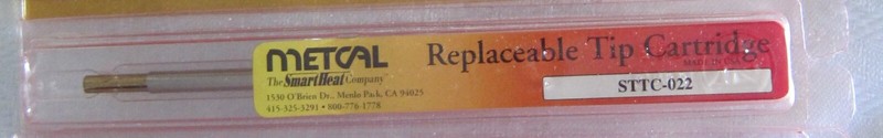 Metcal STTC-022 Conical (STTC), Narrow, (∅ x L) 0.4 mm x 8.4 mm, 600 Series