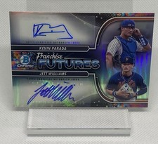 2022 Bowman Draft Franchise Futures Kevin Parada/Jett Williams Dual Auto #/99