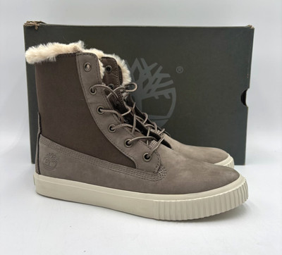 Timberland SKYLA BAY OLIVE NUBUCK Women's NEW Booties Gray Multiple Sizes NIB