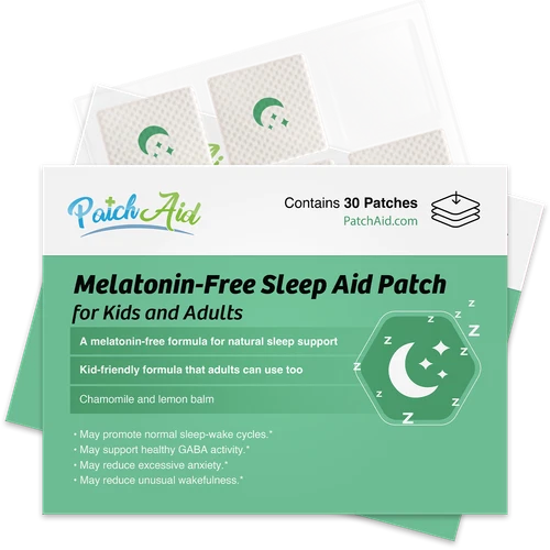 Sleep Aid Topical Patch for Kids by PatchAid - Melatonin-Free!