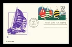 DR JIM STAMPS US FIRST DAY CARD OLYMPICS YACHTING COVER CRAFT CACHET