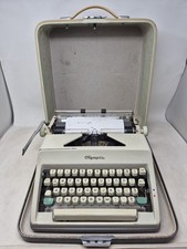 Olympia SM8 Typewriter With Original Case