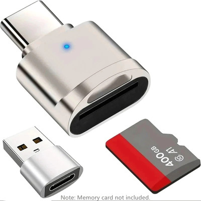 Type C To Micro SD TF Card Reader OTG USB Adapter Converter For Samsung Phone
