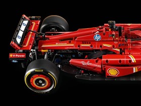 Official LEGO F1 Tire 81.6 x 44 with Yellow 'PIRELLI' 'P ZERO' (4410 / 110661)