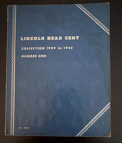 Whitman Lincoln Head Cent Collection 1909-1945, Number One